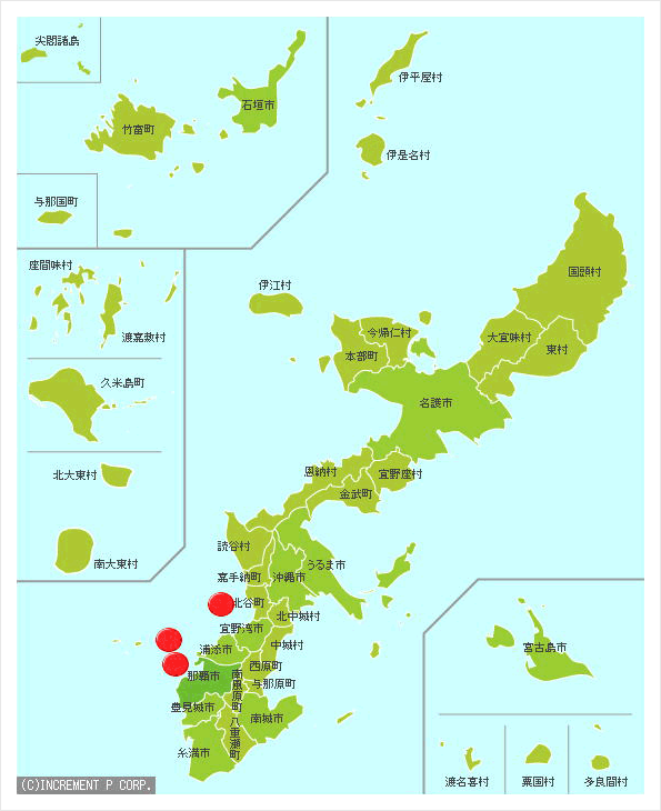 海洋散骨実施予定場所